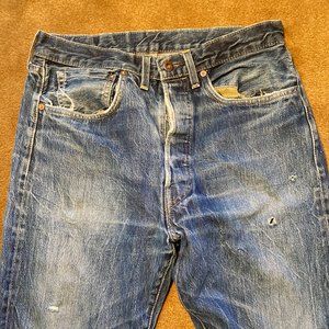 Levis 501 Vintage LVC 1944 Jeans Selvedge